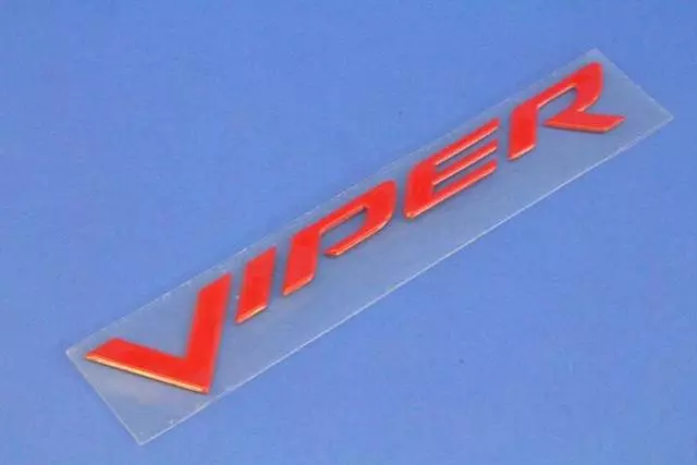 Viper Decal, Rear Fascia - Mopar (0WN73WRRAC)