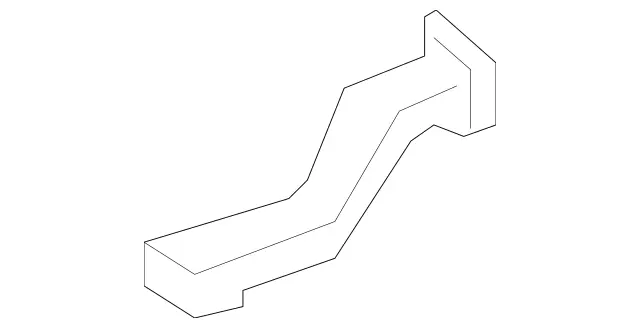 2188851414 - Attachment Parts: Holder for Mercedes-Benz: CLS400, CLS550, CLS63 AMG, CLS63 AMG S Image image