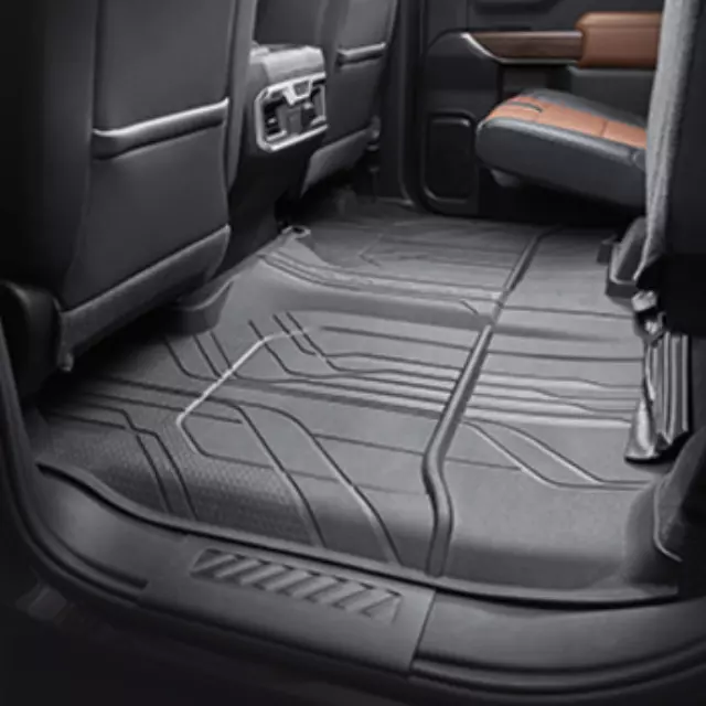 84333635 - : Floor Liners, All-Weather, Rear Interlocking for GM Image