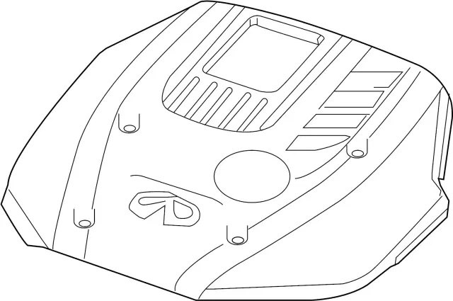 140414GD4A - : Engine Cover for INFINITI: Q50, Q60 Image