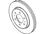 9L3Z1125E - Brakes: Rotor for Ford: F-150 Image