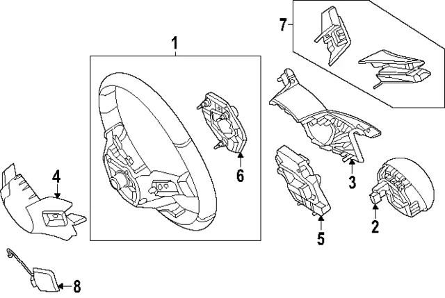 999003404 - Steering: Control Unit for Mercedes-Benz: 180A, 180b, 220a, A220, CLA250, CLA35 AMG, CLA45 AMG, CLA45 AMG S, EQB 250+, EQB 300, EQB 350, GLA250, GLA35 AMG, GLA45 AMG, GLB250, GLB35 AMG, GLE350, GLE450, GLE450e, GLE53 AMG, GLE580, GLE63 AMG S, GLS450, GLS580, GLS63 AMG, Maybach GLS600 Image image