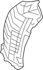 6384510Y00 - : Splash Shield for Infiniti Image