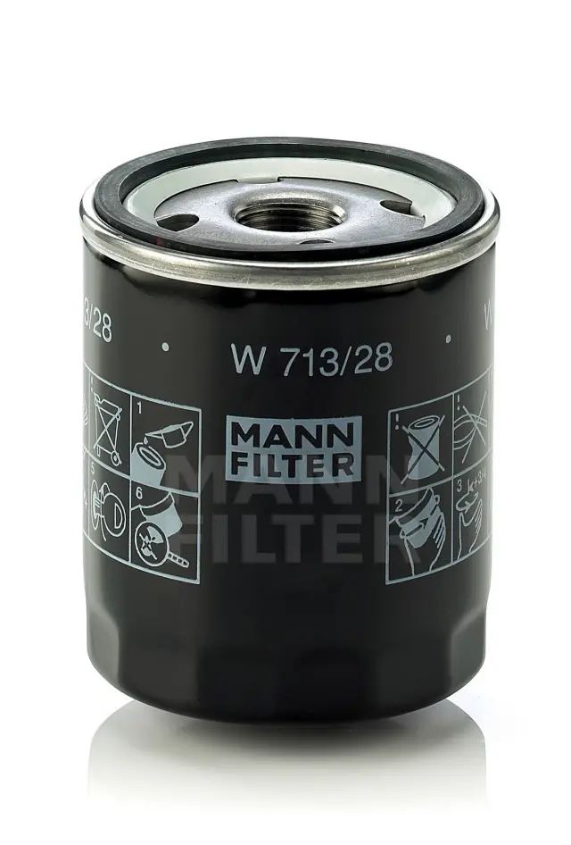 W71328 - : Engine Oil Filter for MANN-FILTER Image