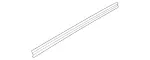 163748172064 - Body: Lower Molding Seal for Mercedes-Benz Image