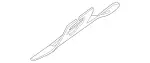 23168011877M83 - : Lower Trim for Mercedes-Benz Image