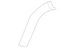 22268034071C50 - Body: Side Trim for Mercedes-Benz Image