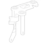 2514311040 - Brakes: Holder for Mercedes-Benz Image