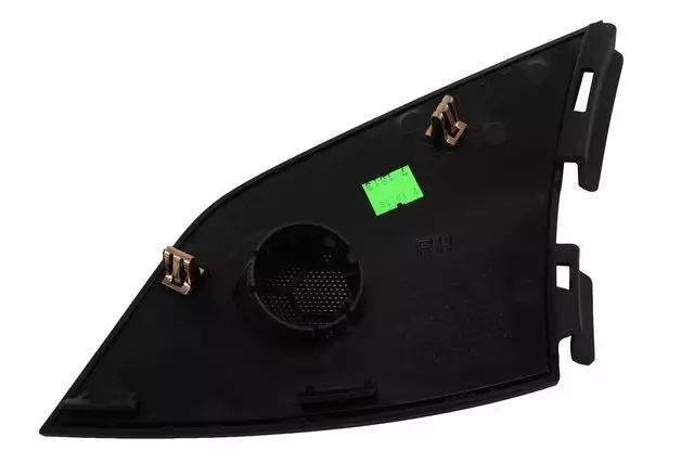 Jet Black Passenger Side Instrument Panel Trim Pad Radio Speaker Opening Cover - GM (22962312)