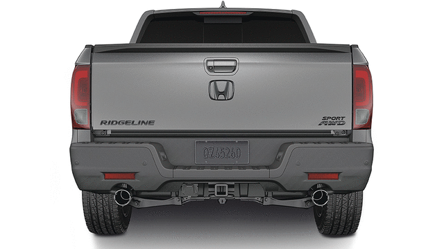 2019-2023 Honda Ridgeline Rear Exterior H Mark Emblem Kit Gloss Black - Honda (08F20-T6Z-100)