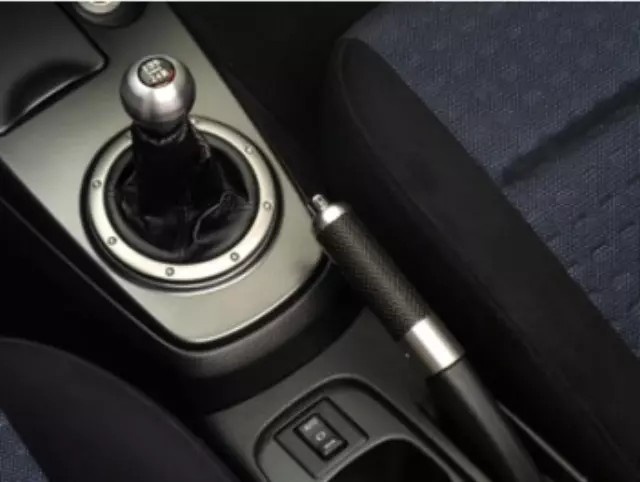 MZ525607EX - Interior: Parking Brake Grip, Silver for Mitsubishi Image