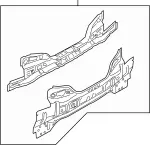 G9110CM4MA - Body: Rear Body Panel for INFINITI: G35 Image