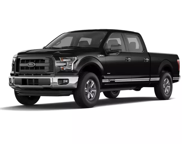 VGL3Z9920000C - : Tri Bar Stripe - Gloss White for Ford: F-150 Image