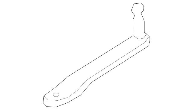 4637600075 - Body: Latch Clamp for Mercedes-Benz Image