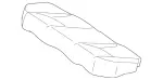 20492026467K50 - Body: Lower Cover for Mercedes-Benz: C 250, C 300, C 350, C 63 AMG&amp;reg; Image image