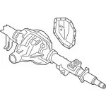 HC3Z4010N - Universals &amp; Rear Axle: Axle Housing for Ford: F-350 Super Duty Image