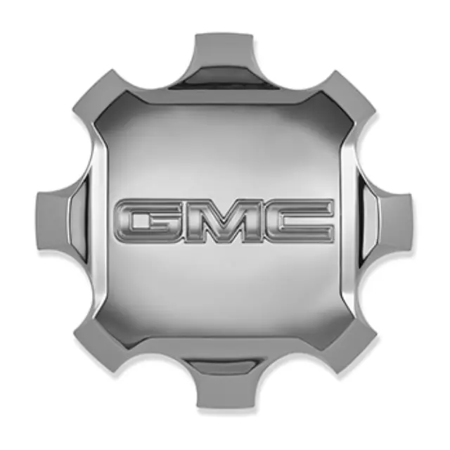 84465270 - : 2020-2023 GMC Sierra 3500 HD 2500 HD Wheel Center Cap Chrome w/ GMC Logo for GMC: Sierra 2500 HD, Sierra 3500 HD Image