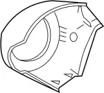 48434JK06A - Steering: Rear Cover for INFINITI: EX37, QX50 Image