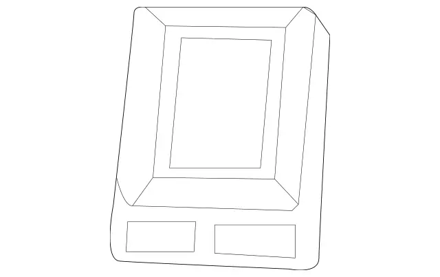 2139055305 - Electrical System: Antenna for Mercedes-Benz: E53 AMG, E63 AMG S Image image