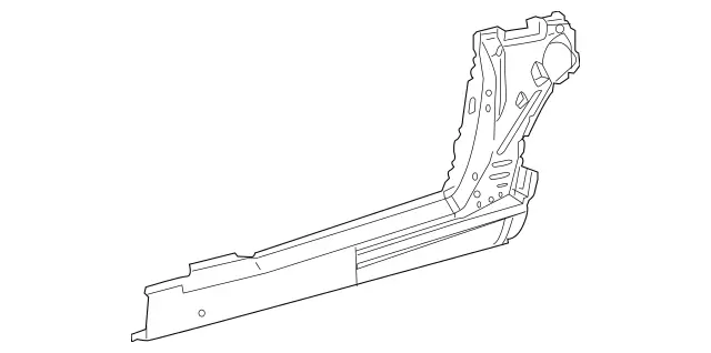 1716301211 - Body: Rocker Panel Assembly for Mercedes-Benz Image