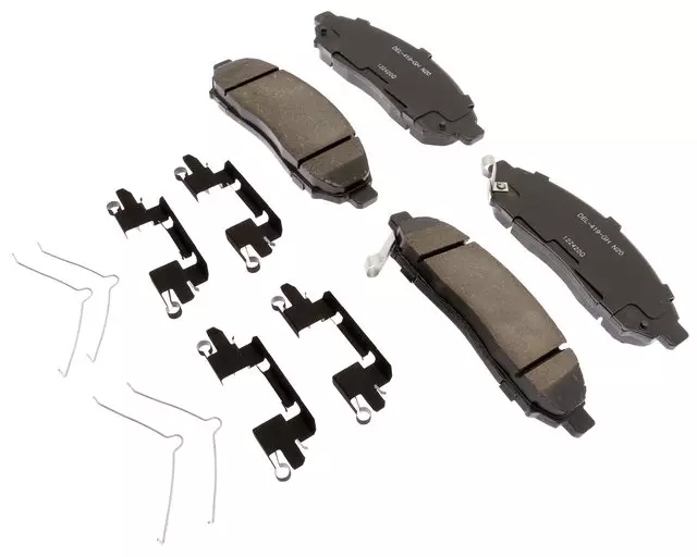19428041 - : Ceramic Front Disc Brake Pad Kit With Springs And Clips for GM Image