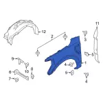 VL3Z16006A - Body: Fender for Ford Image
