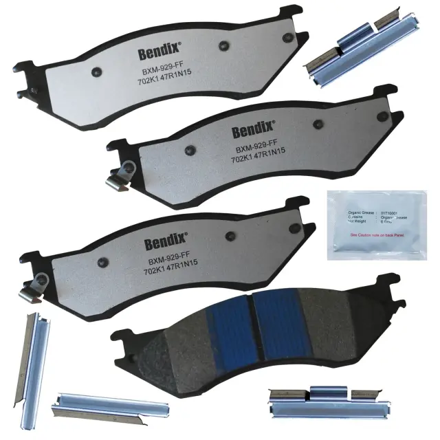 MKD702K1FM - : BENDIX Fleet MetLok Brake Pad for BENDIX Image