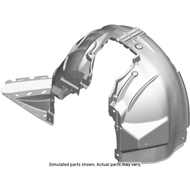 84088407 - : Front Passenger Side Wheelhouse Liner for Cadillac: ATS Image