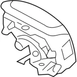 CG1Z74043B13AB - Electrical: Driver Air Bag for Ford: Taurus Image