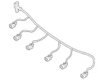 1725404401 - Attachment Parts: Electrical Wiring Harness for Mercedes-Benz Image