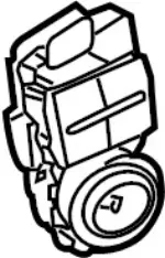 283959GB1B - : Radio Switch for INFINITI: QX56 Image