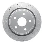 83040095L - : DFC Geoperformance Rotor - Drilled and Slotted for DYNAMIC FRICTION Image
