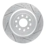83054088R - : DFC Geoperformance Rotor - Drilled and Slotted for DYNAMIC FRICTION Image