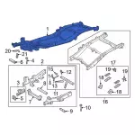 KB3Z5005N - Body: Frame Assembly for Ford: Ranger Image