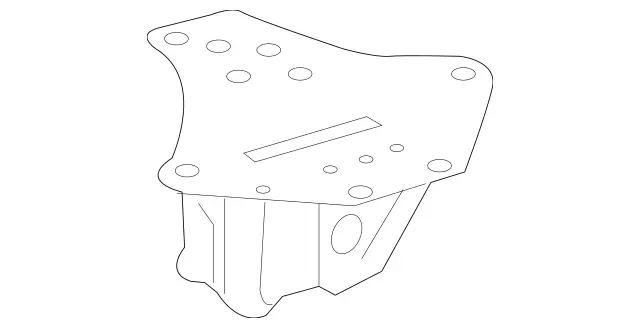 9063100011 - : Leaf Spring Bracket for Mercedes-Benz: Sprinter 3500, Sprinter 3500XD, Sprinter 4500 Image