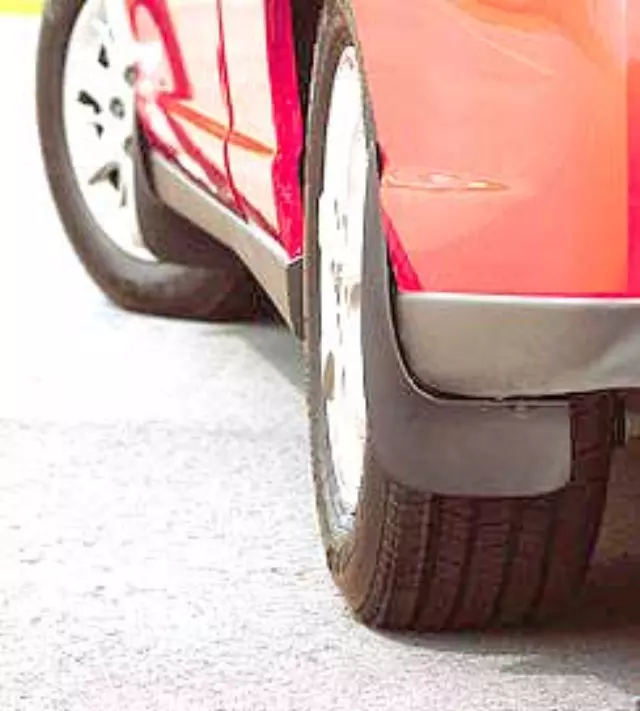 12499149 - Exterior: Splash Guards, Rear for Chevrolet: Malibu Image