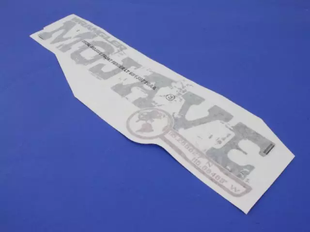 Fender Front Decal - Mopar (68139719AA)