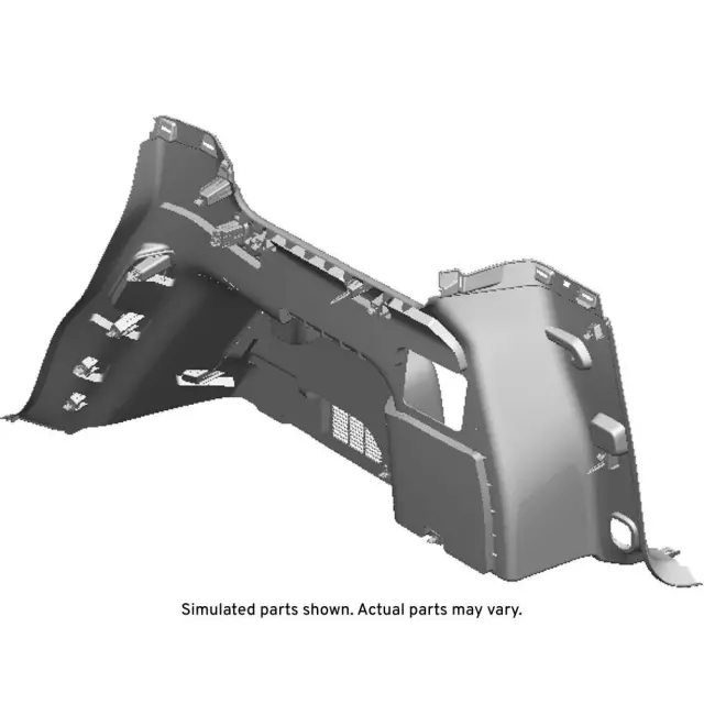84961112 - Body: Lower Quarter Trim for GM Image