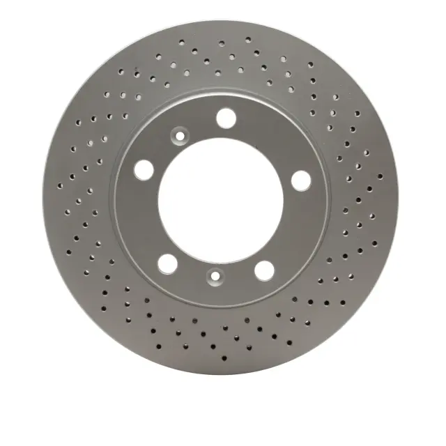 62402042D - Brakes &amp; Brake Parts: DFC GEOSPEC Coated Rotor - Drilled for DYNAMIC FRICTION Image