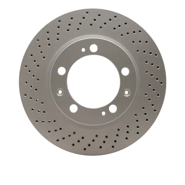 62402025D - Brakes &amp; Brake Parts: DFC GEOSPEC Coated Rotor - Drilled for DYNAMIC FRICTION Image