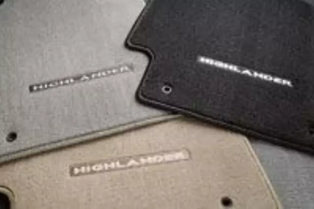 PT9194808141 - Interior: Floor Mats Hybrid Beige for Toyota: Highlander Image