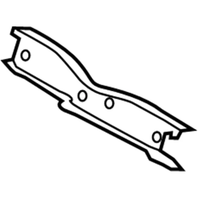 PC3Z5K007C - Body: Rear Cross-member for Ford: F-250 Super Duty, F-350 Super Duty Image