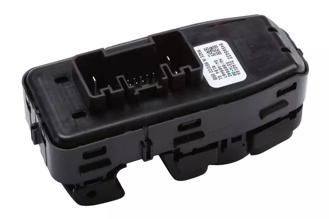 Black Front Driver Side Door Window Switch - GM (84586433)