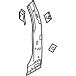 FL3Z1640476A - Body: Inner Lock Pillar for Ford: F-150, F-450 Super Duty Image