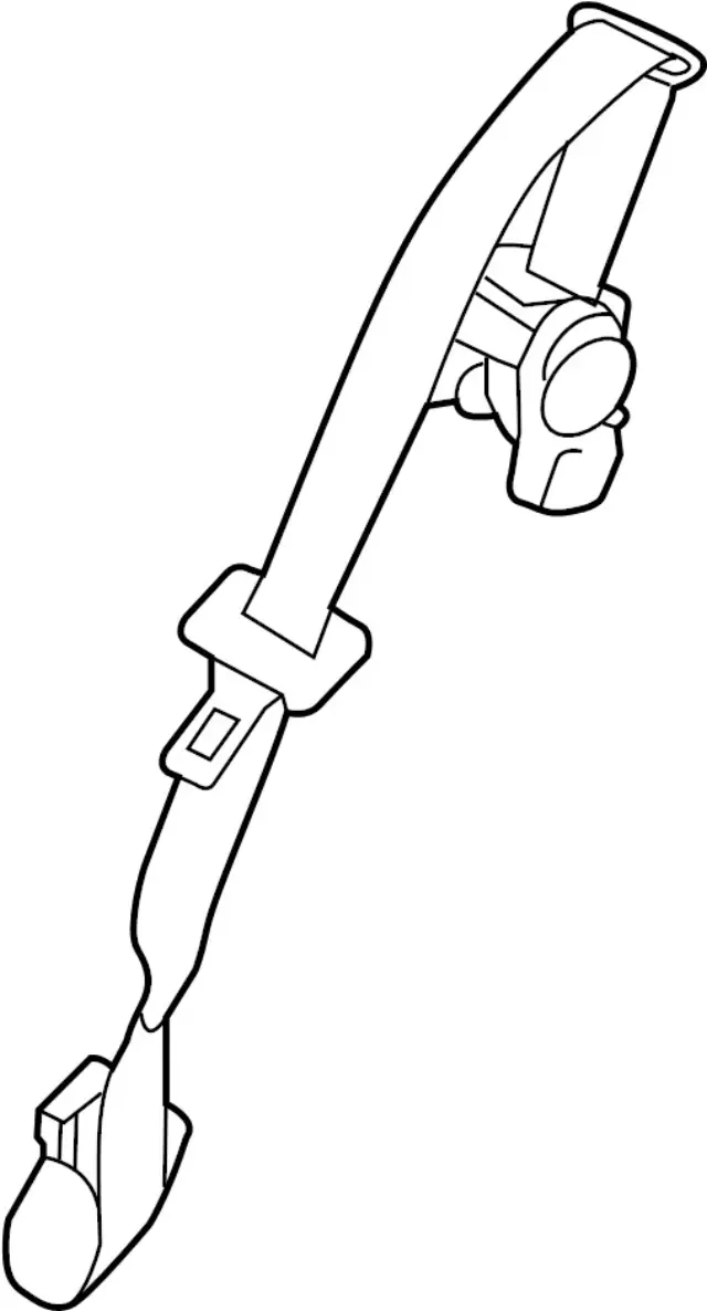 888431LA0A - Electrical: Center Belt Assembly for INFINITI: QX56, QX80 Image