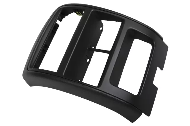 Jet Black Front Floor Console Rear Trim Panel - GM (20977462)