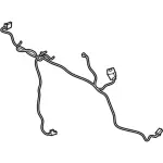 FL3Z19949B - HVAC: Wire Harness for Ford: F-150 Image