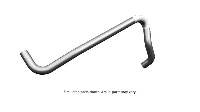 23436395 - Cooling System: Upper Hose for Chevrolet: Silverado 2500 HD, Silverado 3500 HD | GMC: Sierra 2500 HD, Sierra 3500 HD Image