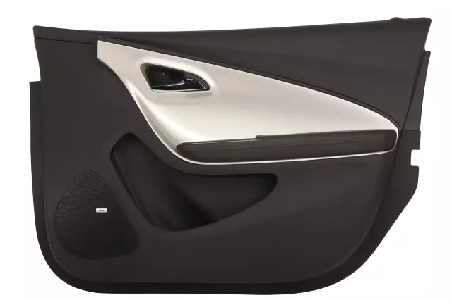 Jet Black Front Passenger Side Door Trim - GM (23164028)