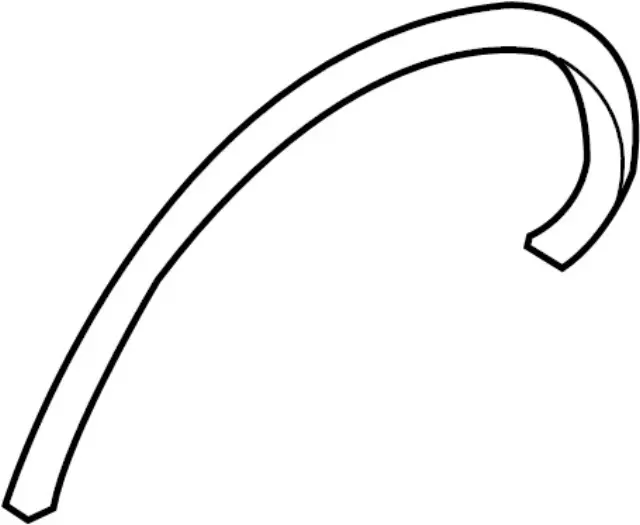 788601BA0B - Body: Wheel Opening Molding for INFINITI: EX35, EX37, QX50 Image